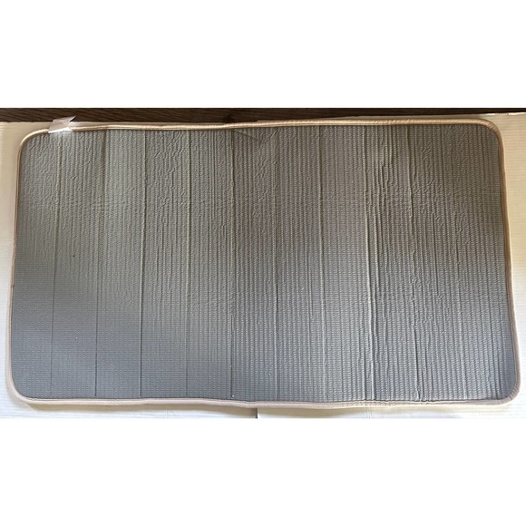 Yimobra Memory Foam Bath Mat Set of 2 44x24 and 24x17‎ Machine Washable Camel - Picture 5 of 10